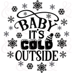 SVG Baby It's Cold Outside 2