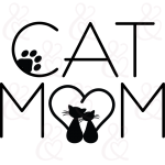 SVG Cat Mom