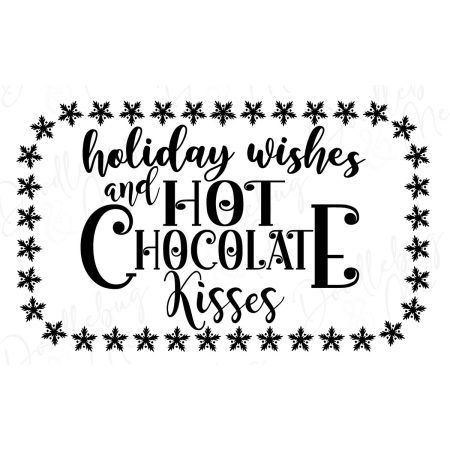 Holiday Wishes Hot Chocolate Kisses