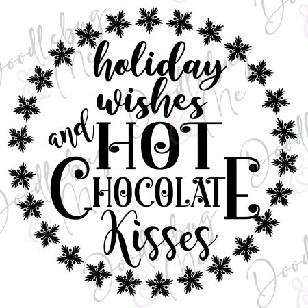 Holiday Wishes Hot Chocolate Kisses